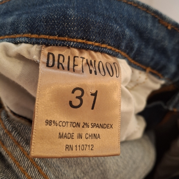 Sundance Driftwood Embroidered KELLY Jeans 31 ALTERED HEM Festival Boho - Picture 10 of 10